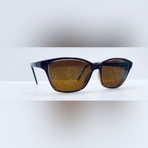 Enhance 3908 Brown Oval Sunglasses Frames Only